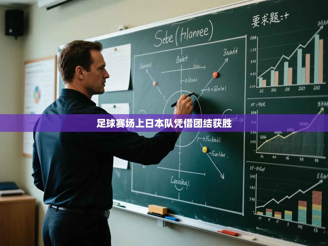 足球赛场上日本队凭借团结获胜 第2张