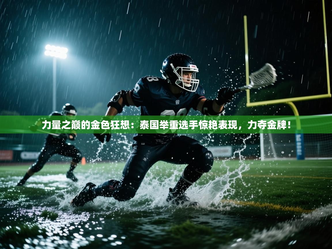 力量之巅的金色狂想：泰国举重选手惊艳表现，力夺金牌！